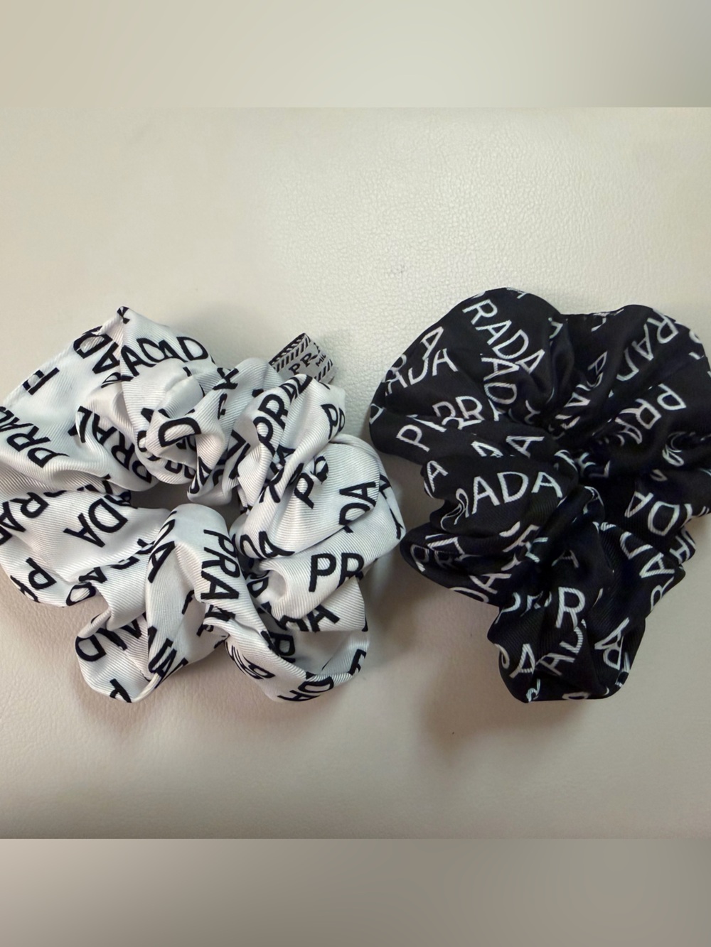 Prada scrunchie GWP set of 2